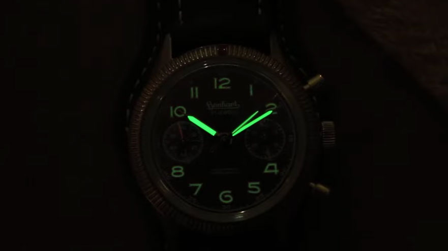 jam tangan automatic microbrand hanhart 417 fliger