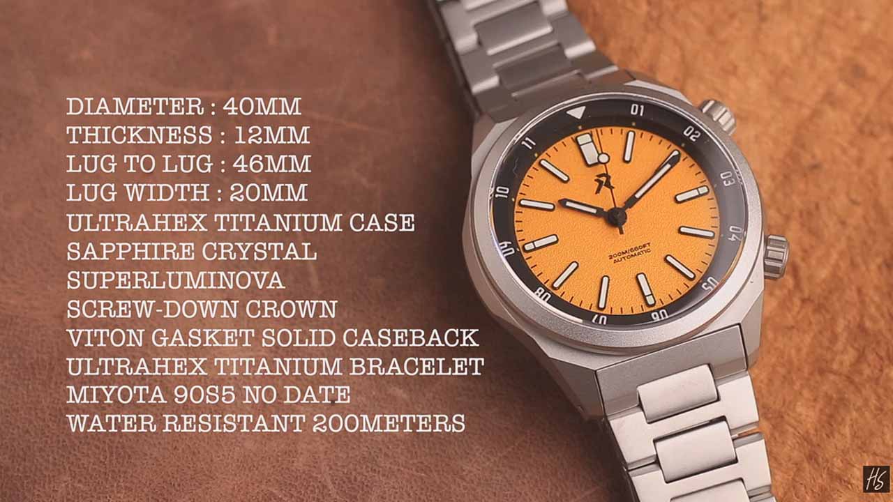 jam tangan microbrand rze