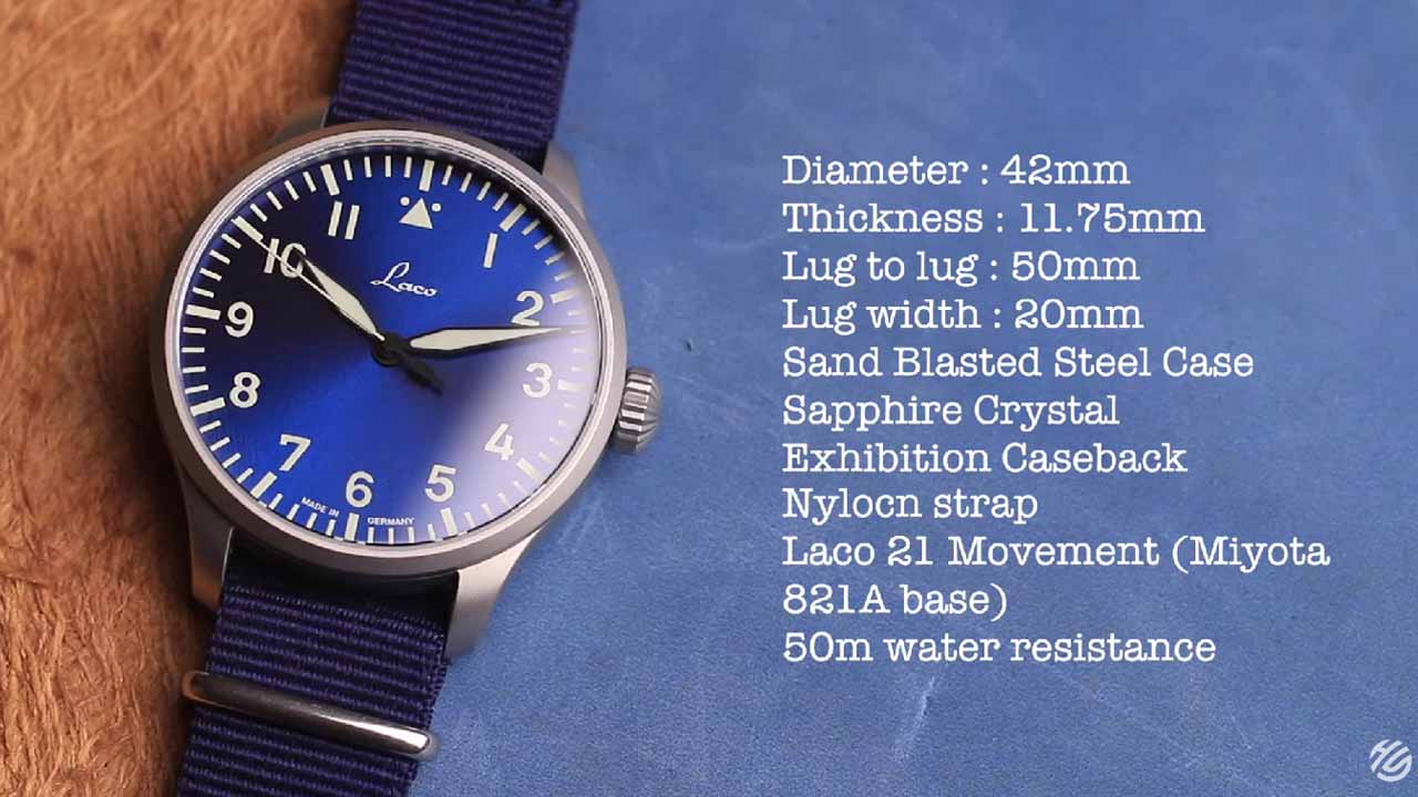 jam tangan microbrand automatic laco