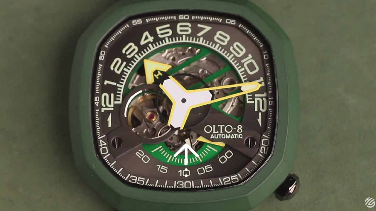 jam tangan microbrand automatic olto-8 infinity ii