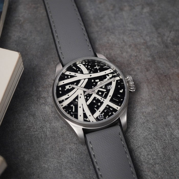 Artem Hydroflex Hybrid FKM Rubber Grey - Grey Stitching