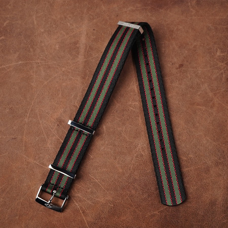 Artem Vintage Bond Nylon Watch Strap 19-20mm