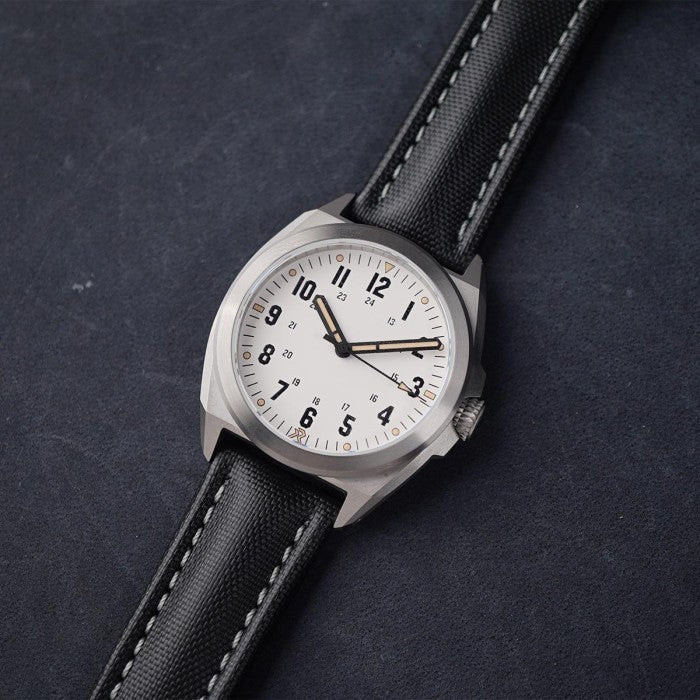 Artem Sailcloth Classic Black - Grey Stitching