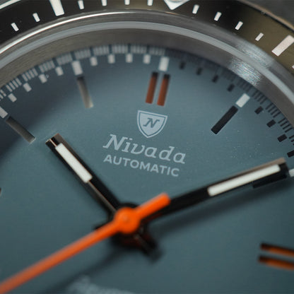 Nivada Grenchen Antarctic Diver Aquamar Grey