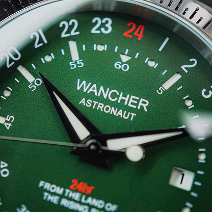Wancher Astronaut 24 Hour Green Dial