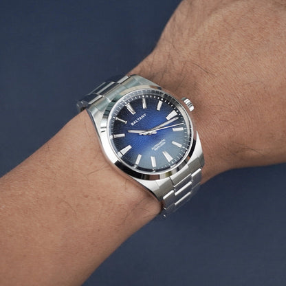 Baltany 3D Smoked Dial S4105 39mm Blue Dial