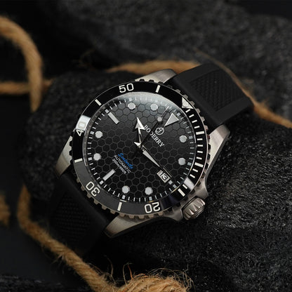 Boderry Seaturtle Ocean Titanium Diver 100m - Horology Story Youtube Store