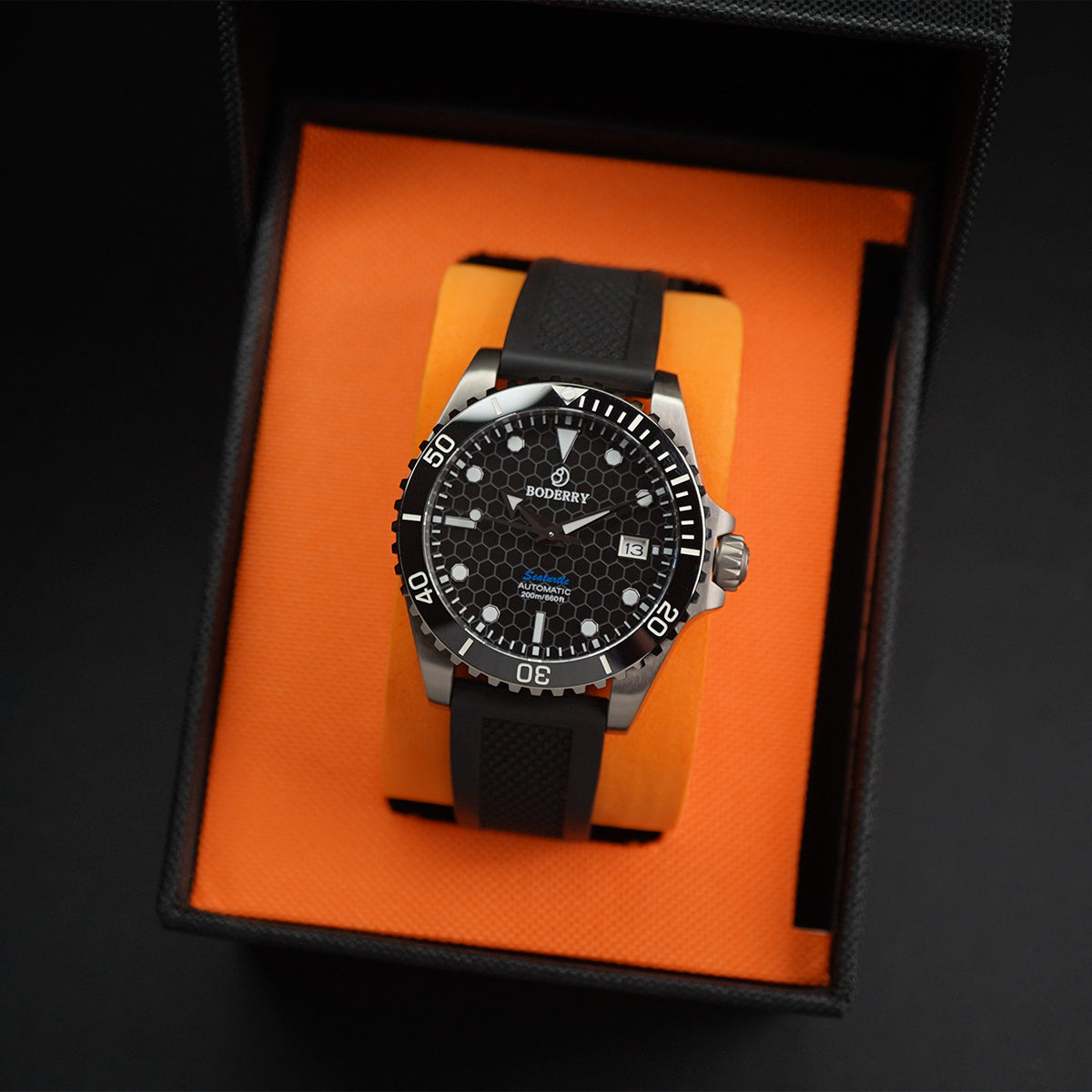 Boderry Seaturtle Ocean Titanium Diver 100m - Horology Story Youtube Store