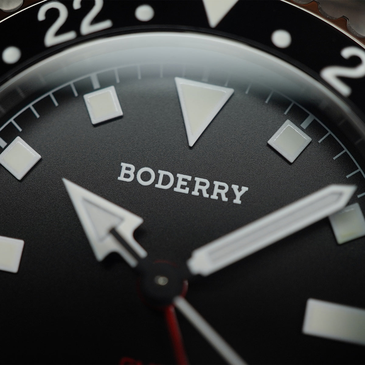 Boderry Admiral Titanium GMT Automatic 200m - Horology Story Youtube Store