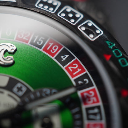 Cronus Art Daytona Emerald Casino NTPT Black Carbon Fiber