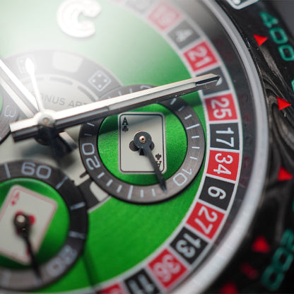 Cronus Art Daytona Emerald Casino NTPT Black Carbon Fiber