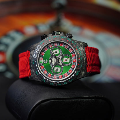 Cronus Art Daytona Emerald Casino NTPT Black Carbon Fiber