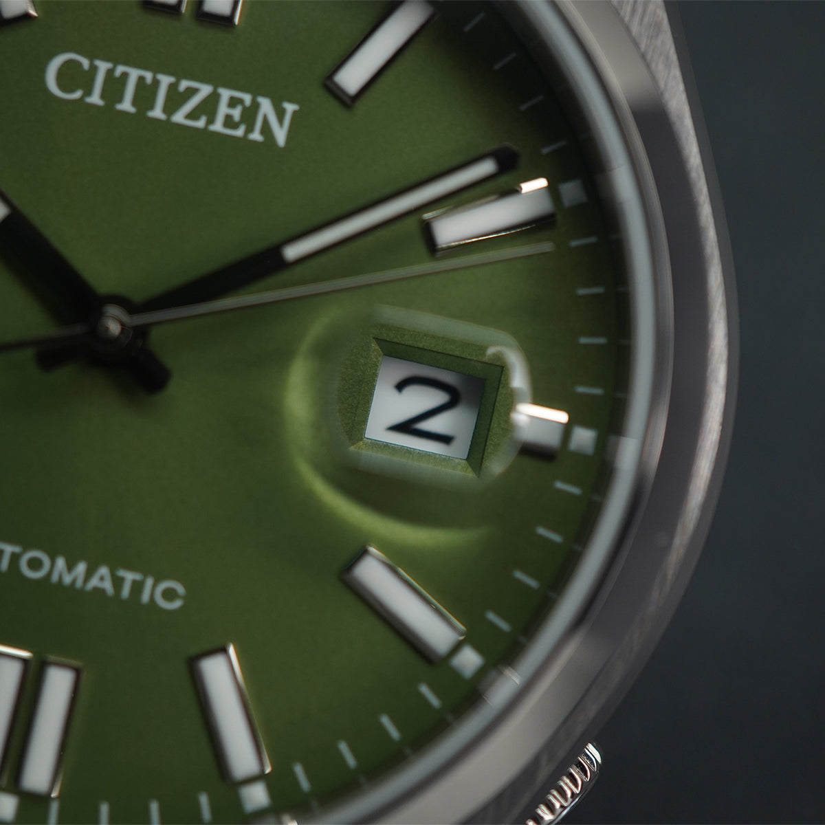 Citizen Tsuyosa NJ0158-89Z X Pantone Peaceful Green Dial