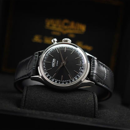 Vulcain Cricket President 100172A00.BAL301 Black Dial