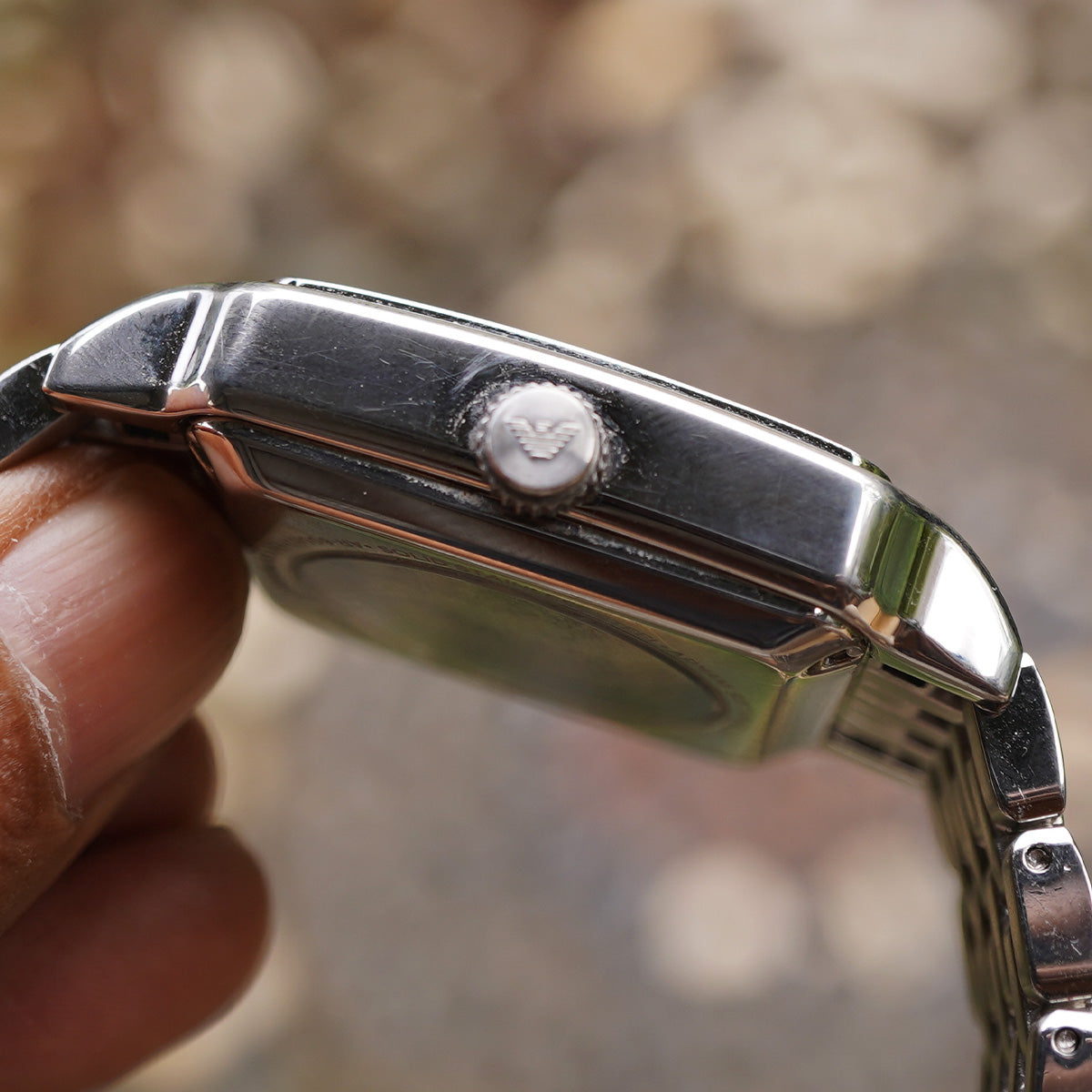 Emporio Armani Meccanico Green Dial AR60067