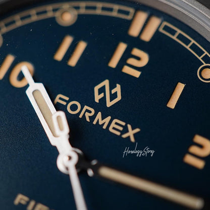 Formex Field Titanium Petro Blue Dial - Horology Story Youtube Store