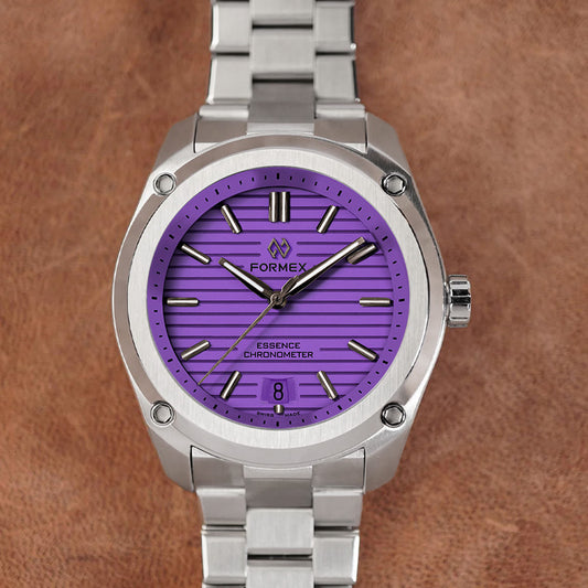 Formex Essence 39 Splash Lavender Purple Dial COSC