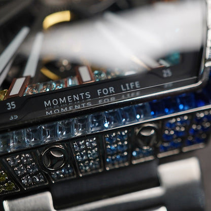 Geya Rainbow Zircon Series Automatic Red G78139