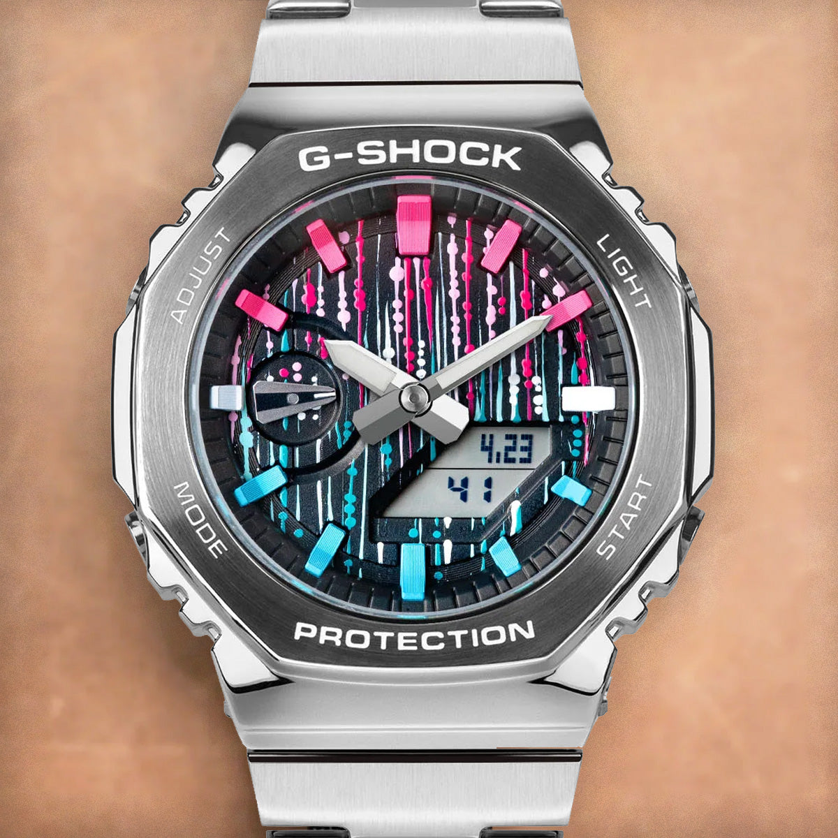 G-Shock CasiOak Blue Flamingo (IFL Limited Edition)
