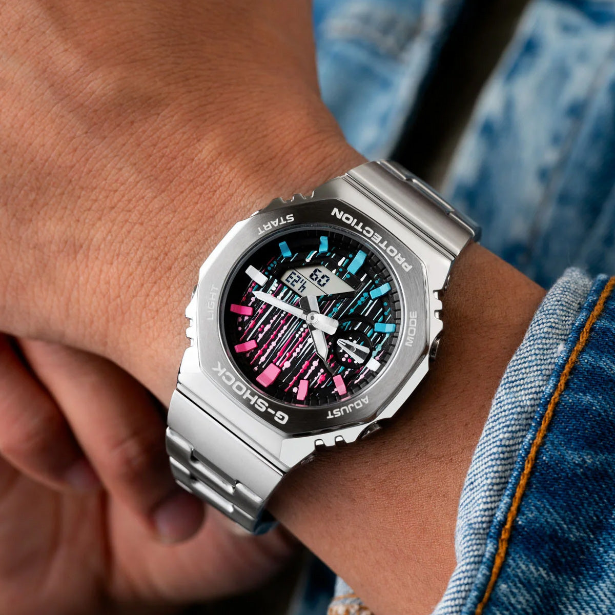 G-Shock CasiOak Blue Flamingo (IFL Limited Edition)