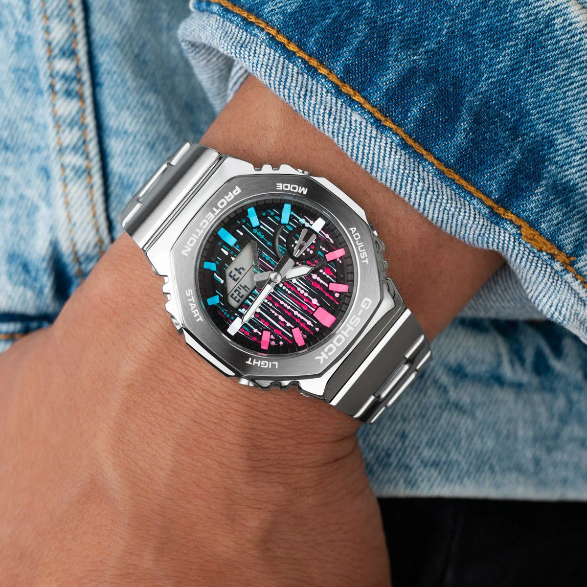G-Shock CasiOak Blue Flamingo (IFL Limited Edition)