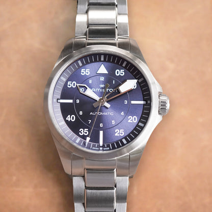 Hamilton Khaki Aviation Pilot Auto H76215140 Very Mint (RARE)