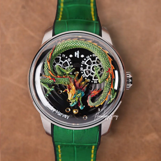 LUCKY HARVEY Green Dragon Ball Automatic