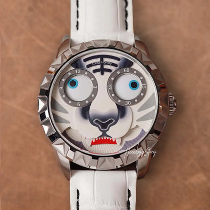 LUCKY HARVEY Tiger Rolling Eyes Automatic