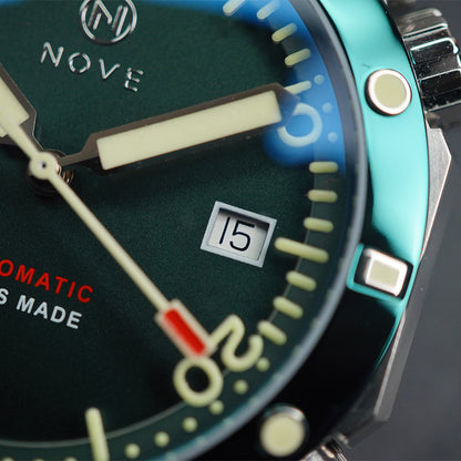 Marine M002-07 Green Sand Blast Dial