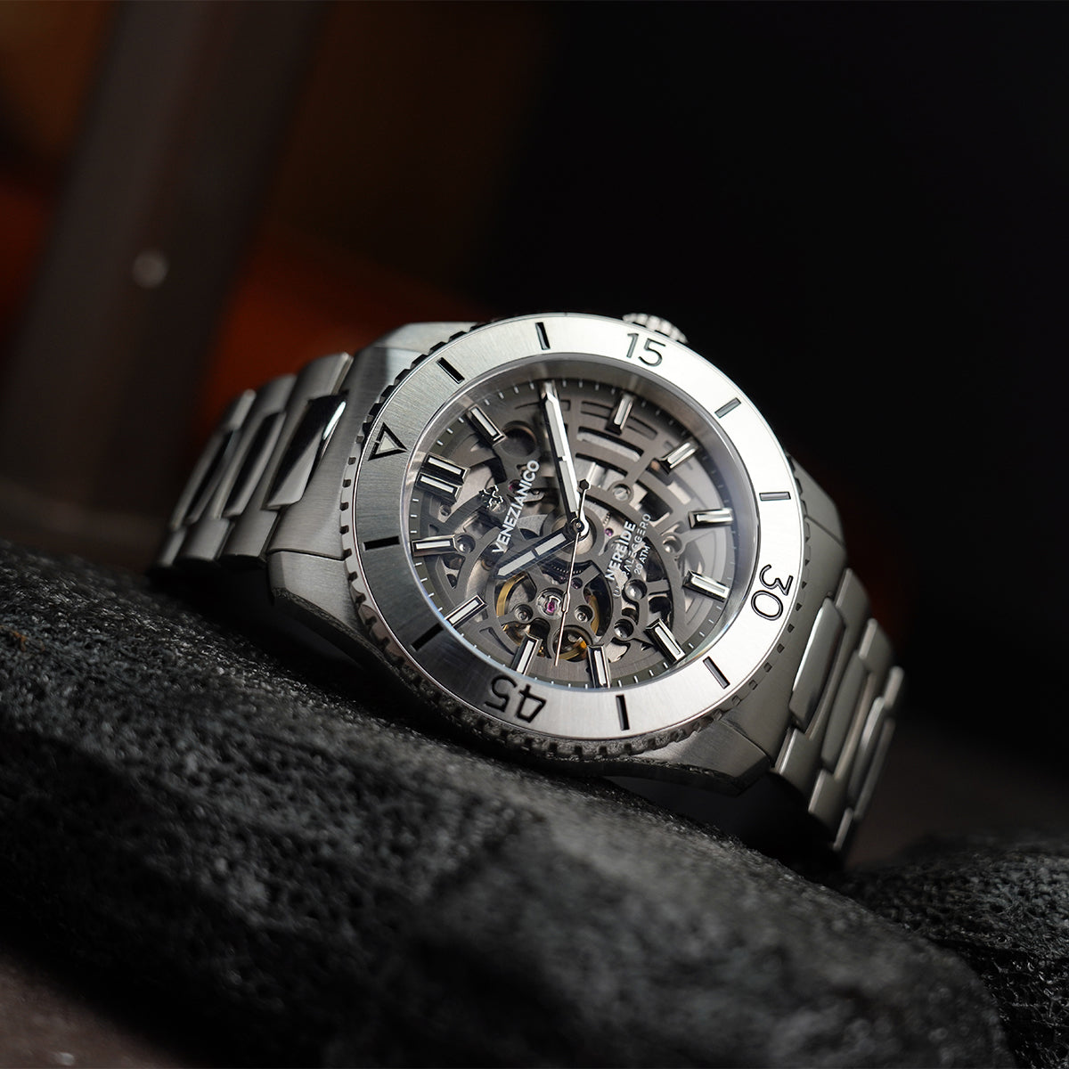 Venezianico Nereide Ultraleggero 42mm 3921508C Skeleton Dial