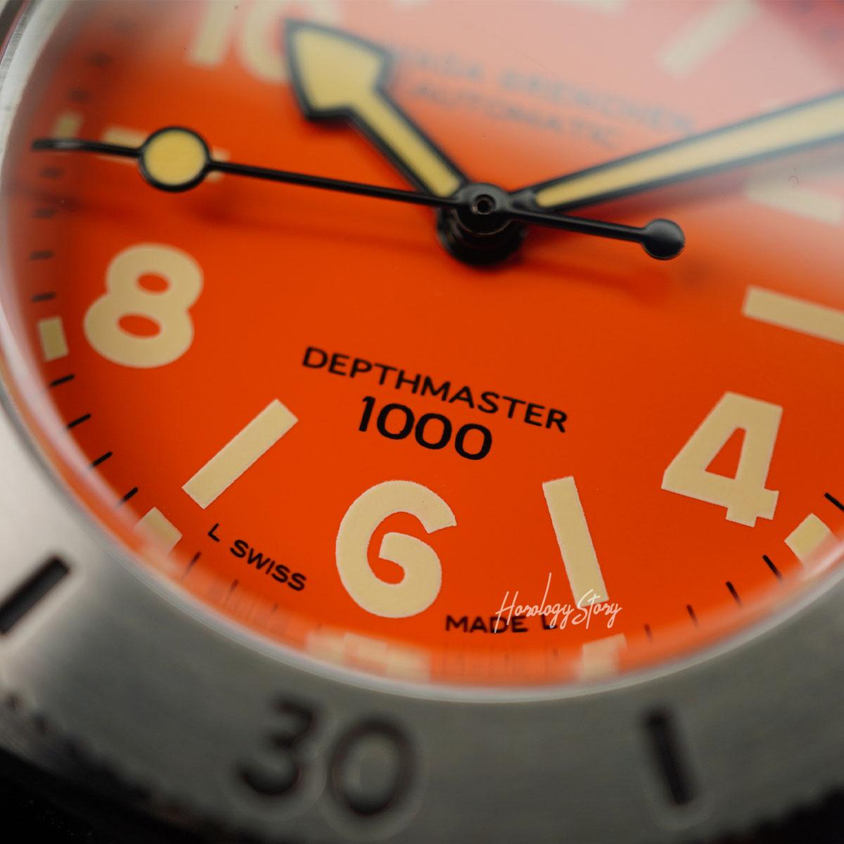 Nivada Grenchen Depthmaster Orange - Horology Story Youtube Store