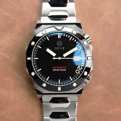 Marine M001-07 Black Plated Sand Blast Dial