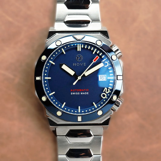 Marine M003-07 Blue Sand Blast Dial