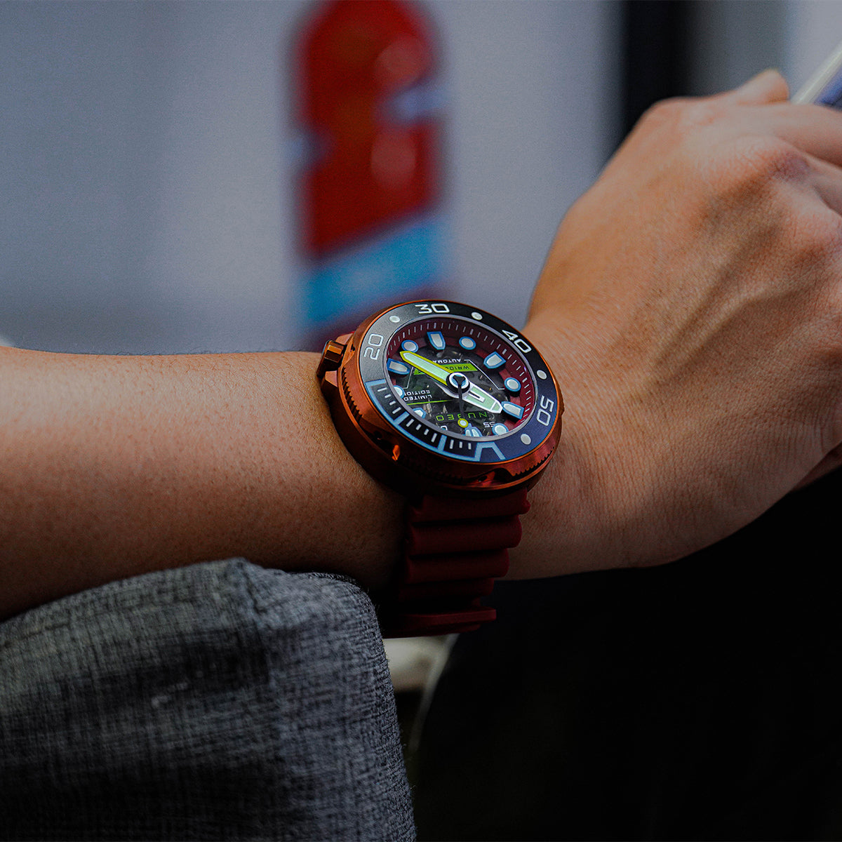 Nubeo Ventana Skeleton LTD Merlot Red