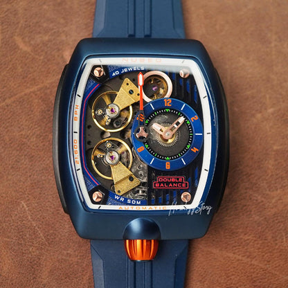 Nubeo Nitron Blue LTD NB-6064-02 - Horology Story Youtube Store