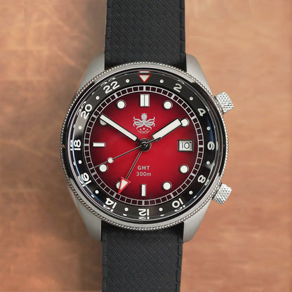 Phoibos Eagle Ray 300m Super Compressor GMT PX023E Fume Red