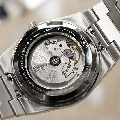 Tissot PRX 40mm T137.407.11.051.01 Powermatic 80 Gradient Black-Blue on Bracelet