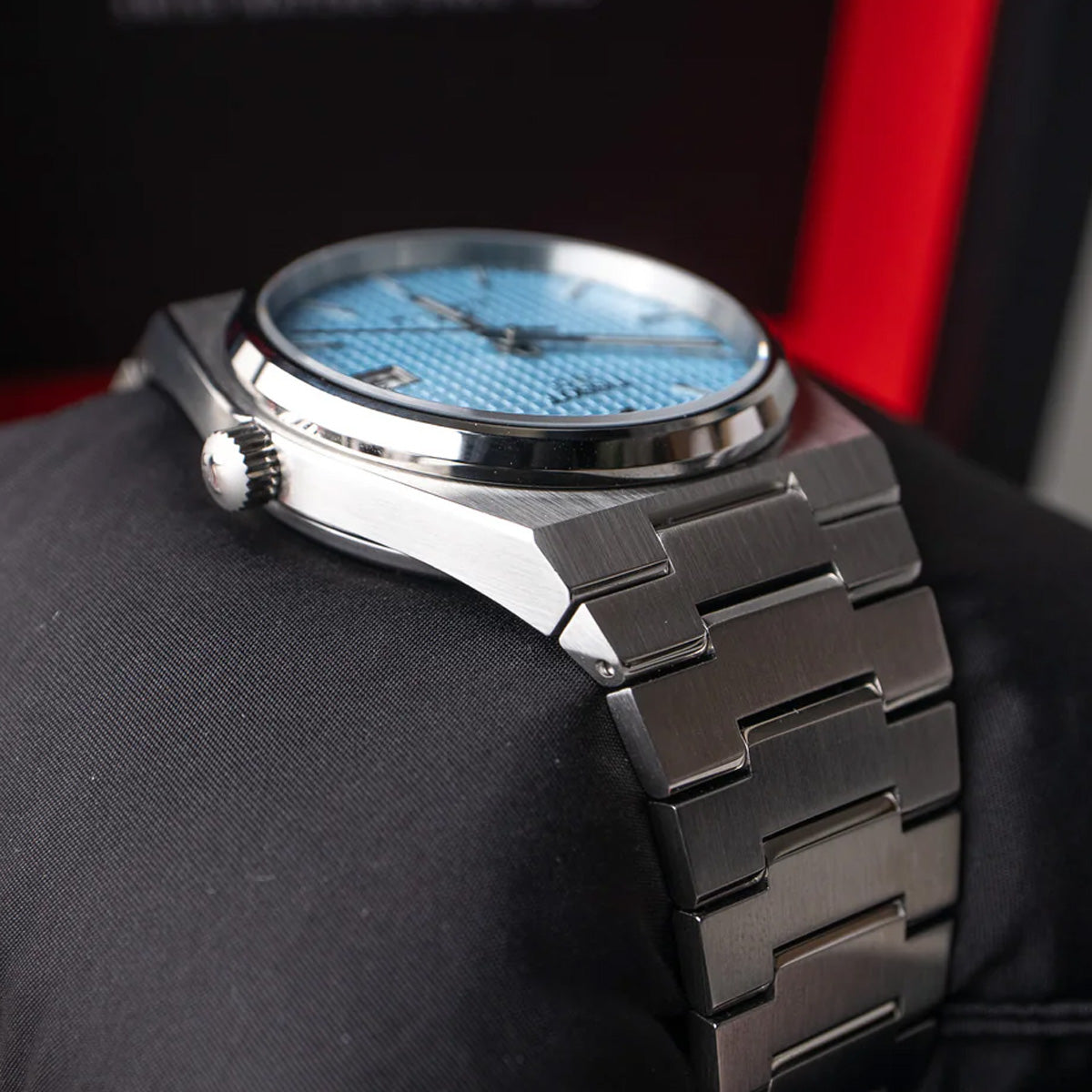 Tissot PRX 40mm T137.407.11.351.00 Powermatic 80 Ice Blue Dial on Bracelet