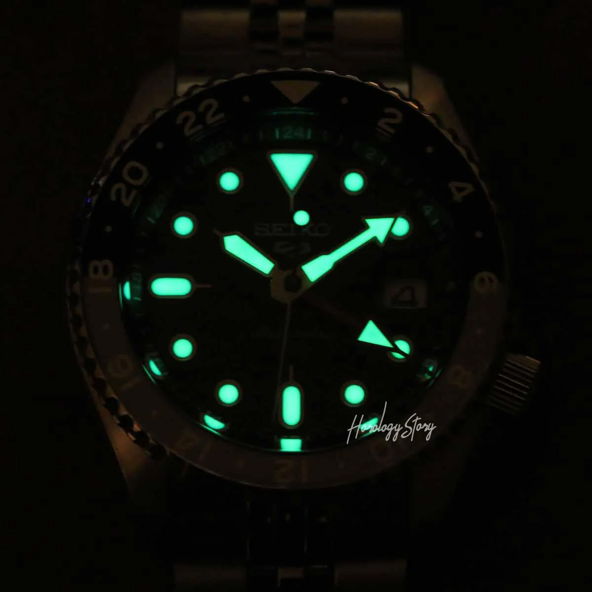 Seiko 5 Sports GMT SSK019K1  Grey USA Exclusive Edition