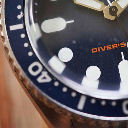 Seiko SKX009 Pepsi Top Hat Sapphire Crystal Mod (Watch Only)