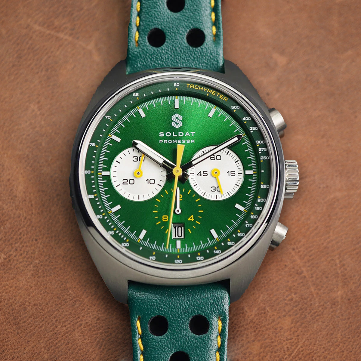 Soldat Automatic Chronograph Green Forty Nine