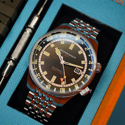 Spinnaker Bradner GMT SP-5121-22 - Horology Story Youtube Store