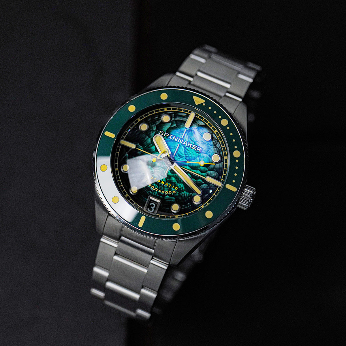 Spinnaker Challenger Sea Green Dial