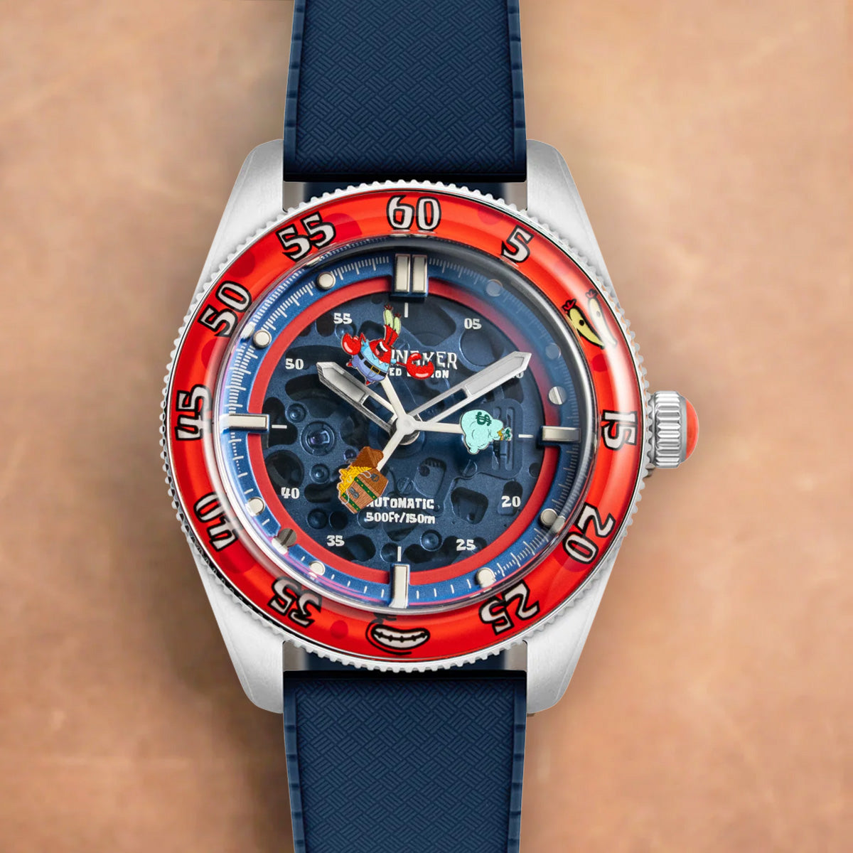 Spinnaker Croft Skeleton Dollar Diver SpongeBob SquarePants