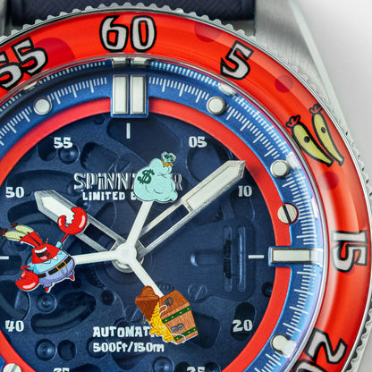 Spinnaker Croft Skeleton Dollar Diver SpongeBob SquarePants