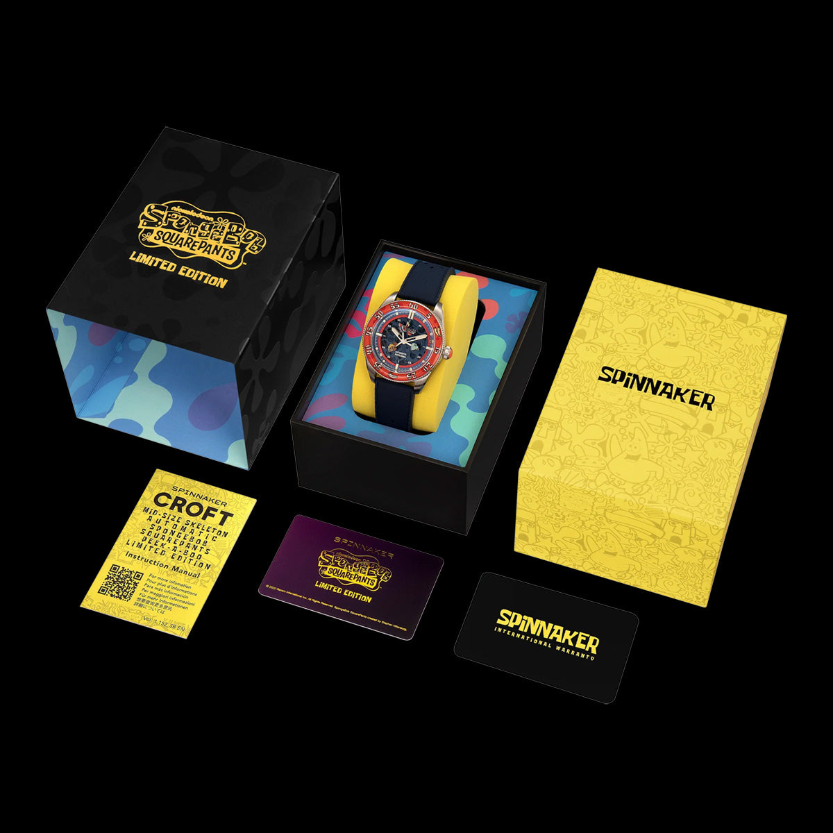 Spinnaker Croft Skeleton Dollar Diver SpongeBob SquarePants