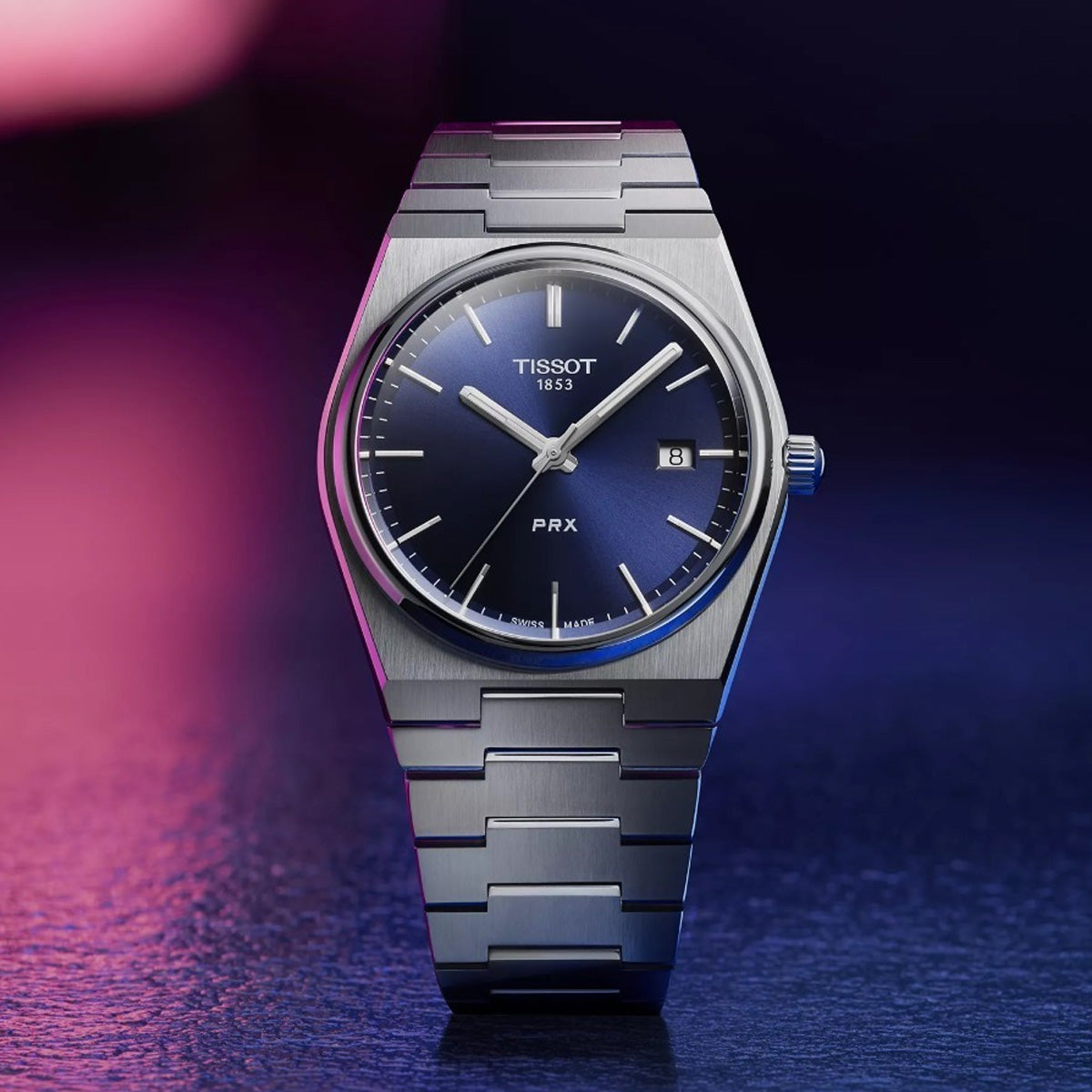 Tissot PRX 40mm T137.410.11.041.00 Quartz Blue Dial on Bracelet