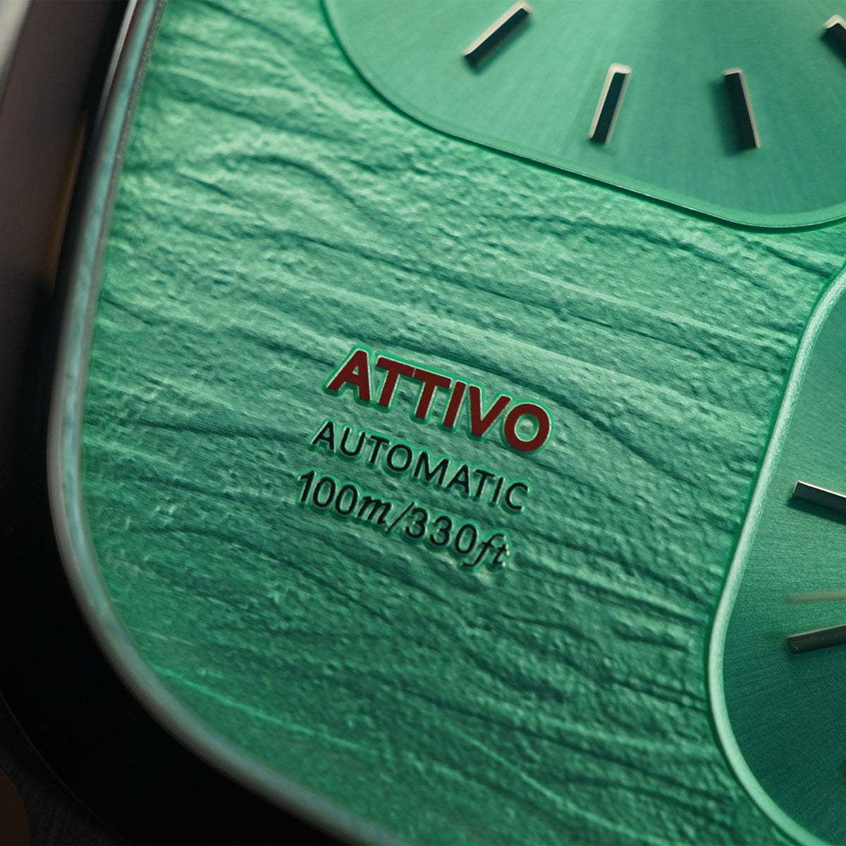 Vesuviate Attivo-Duplex 39mm Cyan Green Dual Dial - Horology Story Youtube Store