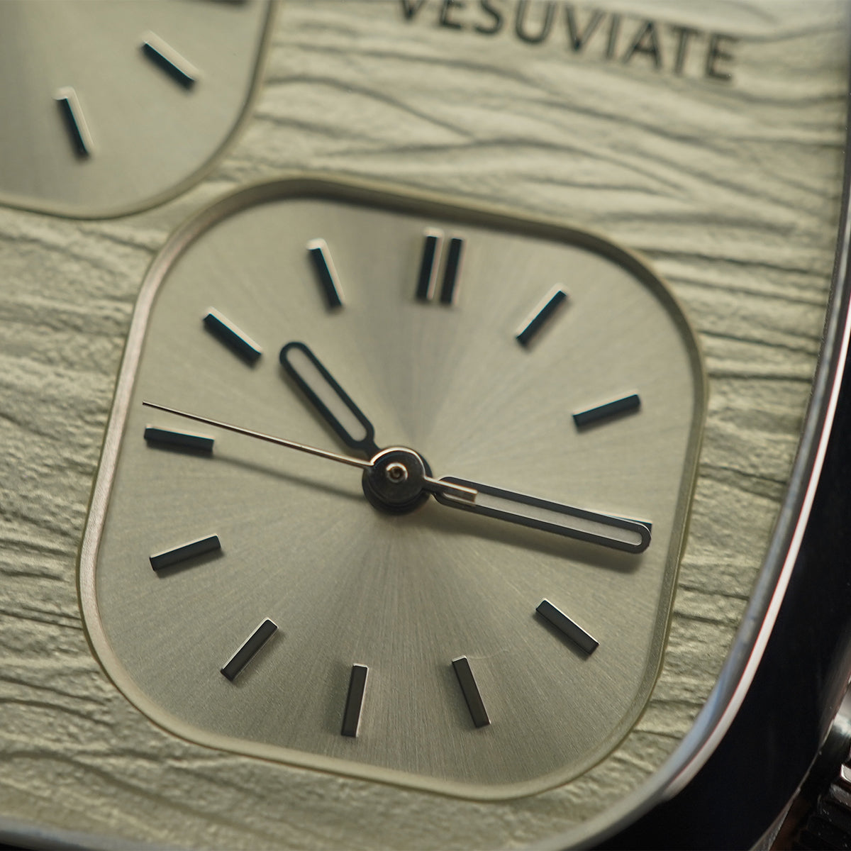 Vesuviate Attivo-Duplex 39mm Silver Dual Dial - Horology Story Youtube Store