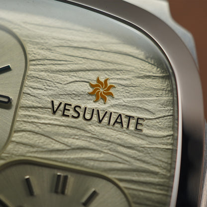 Vesuviate Attivo-Duplex 39mm Silver Dual Dial - Horology Story Youtube Store